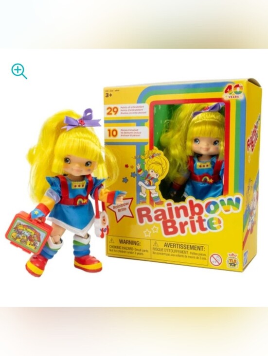 The Loyal Subjects Other - Rainbow Brite 5.5" Fashion Doll, NEW